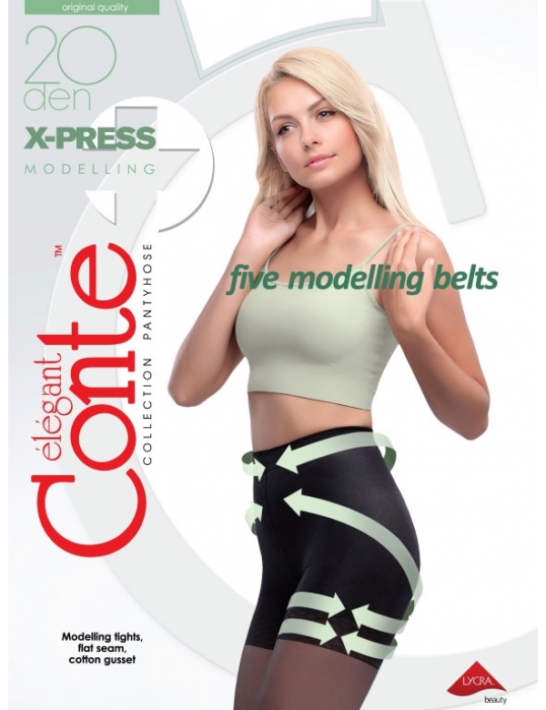 Corrigerende panty 20 denier Conte X-press 20